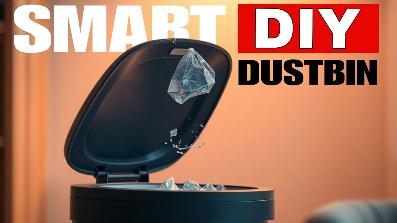 I Converted My Old Trash Can Into Smart Dustbin| How To Make Smart Dustbin | Arduino