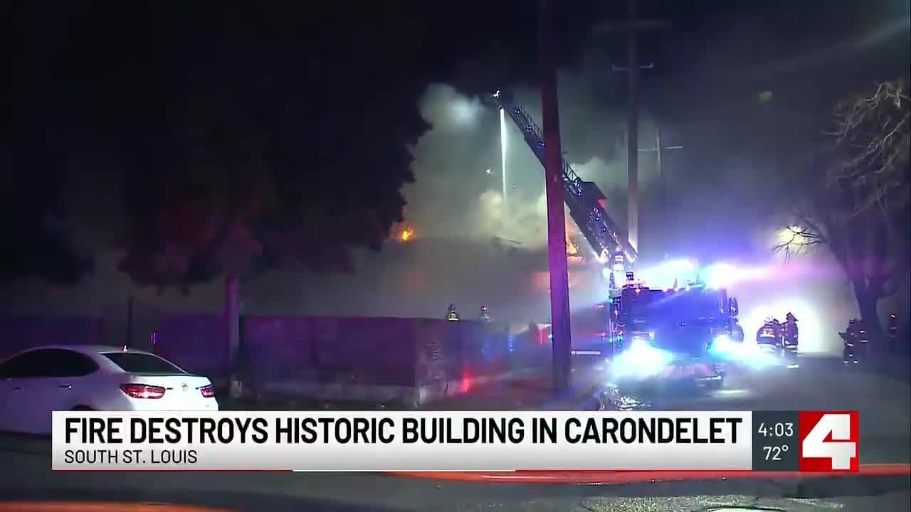 Fire destroys historic police station in South City