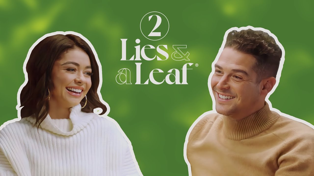Sarah Hyland & Wells Adams Discover Binge-Worthy Family Histories | 2 Lies & A Leaf® | Ancestry®