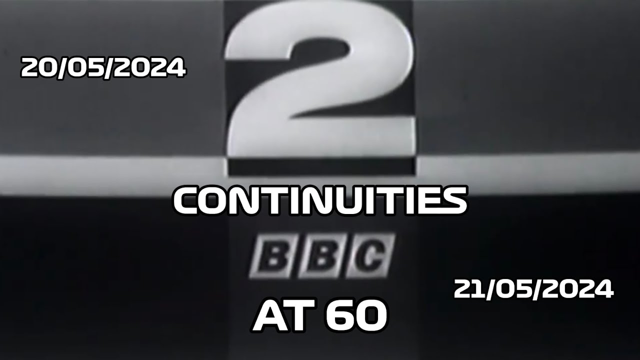 BBC TWO At 60 Continuities 20th & 21st April 2024