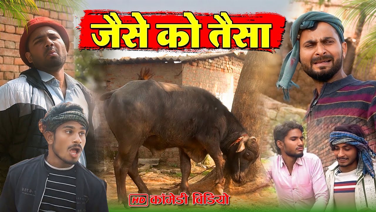 जैसे को तैसा | Mohan yadav comedy | murarilal awadhi comedy | #mohanyadavcomedy