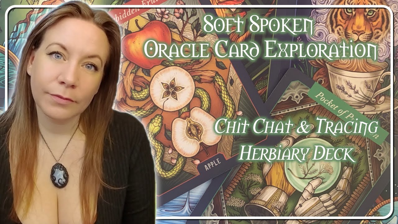 Friendly Soft Spoken Oracle Card Exploration & Read with ASMR Elements