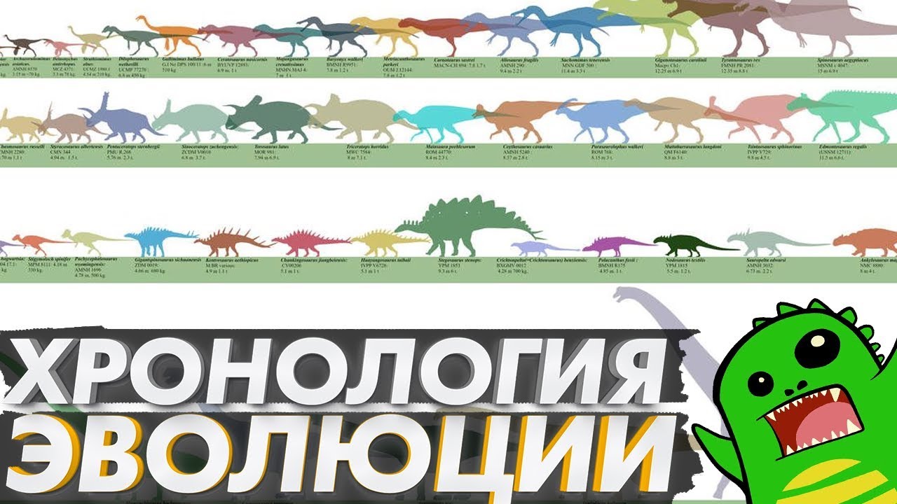 Хронология ЭВОЛЮЦИИ: палеозой и мезозой ГЕОХРОНОЛОГИЯ +  вопрос к подписчикам