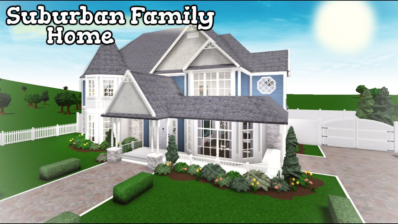 Bloxburg: Suburban Family Home