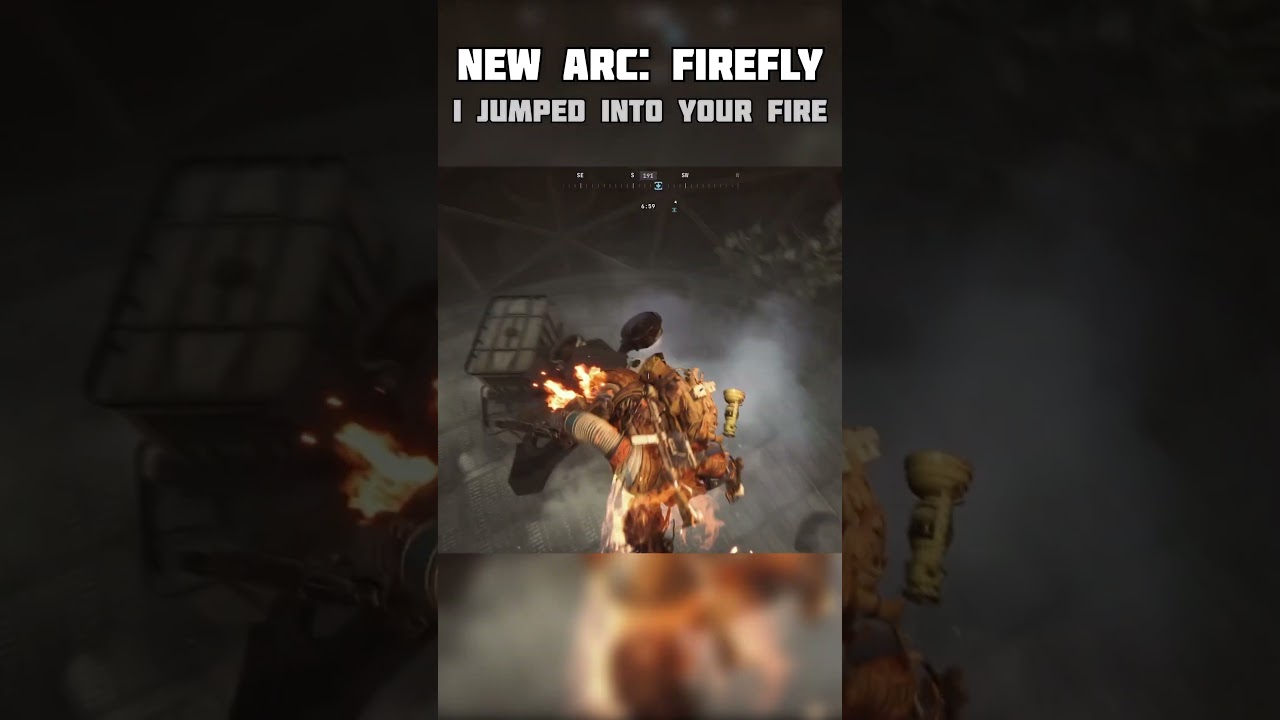 I JUMPED INTO FIRE&hellip;JUST TO DESTROY THE NEW FIREFLY ARC 🔥 #arcraiders #newarc  #arcraidersclips