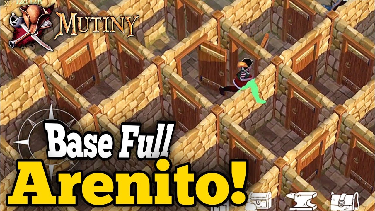 Mutiny Pirate Survival RPG: Base full arenito!!