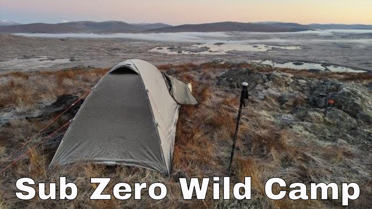#140 Sub Zero Wild Camp with RS Outdoors | Crux X1 Raid Tent |