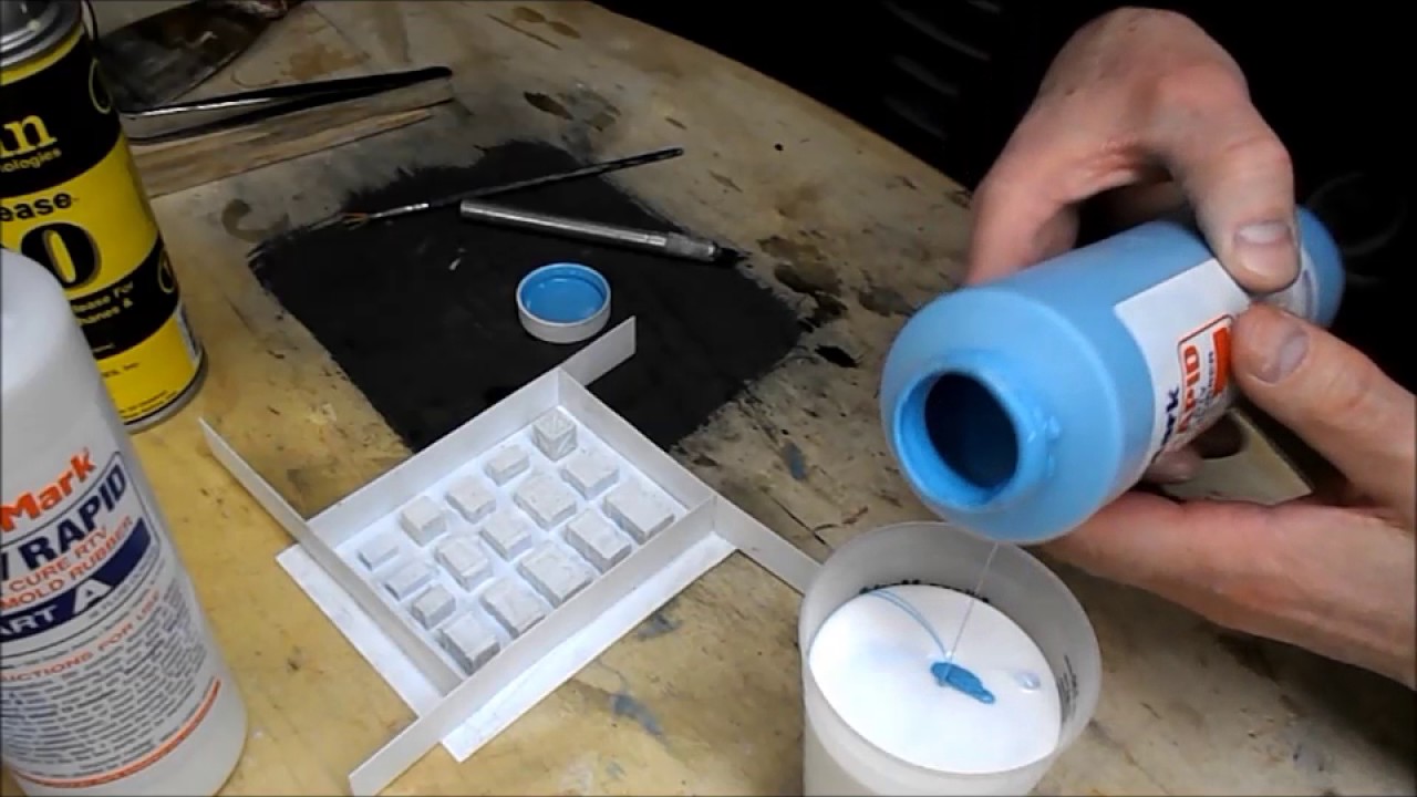 Making a silicone rubber mold