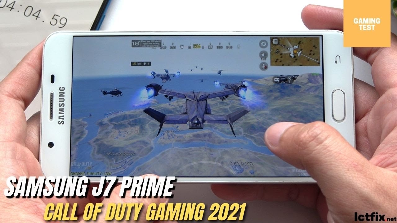 Samsung Galaxy J7 Prime Call of Duty Mobile Gaming test CODM 2021 Season 10