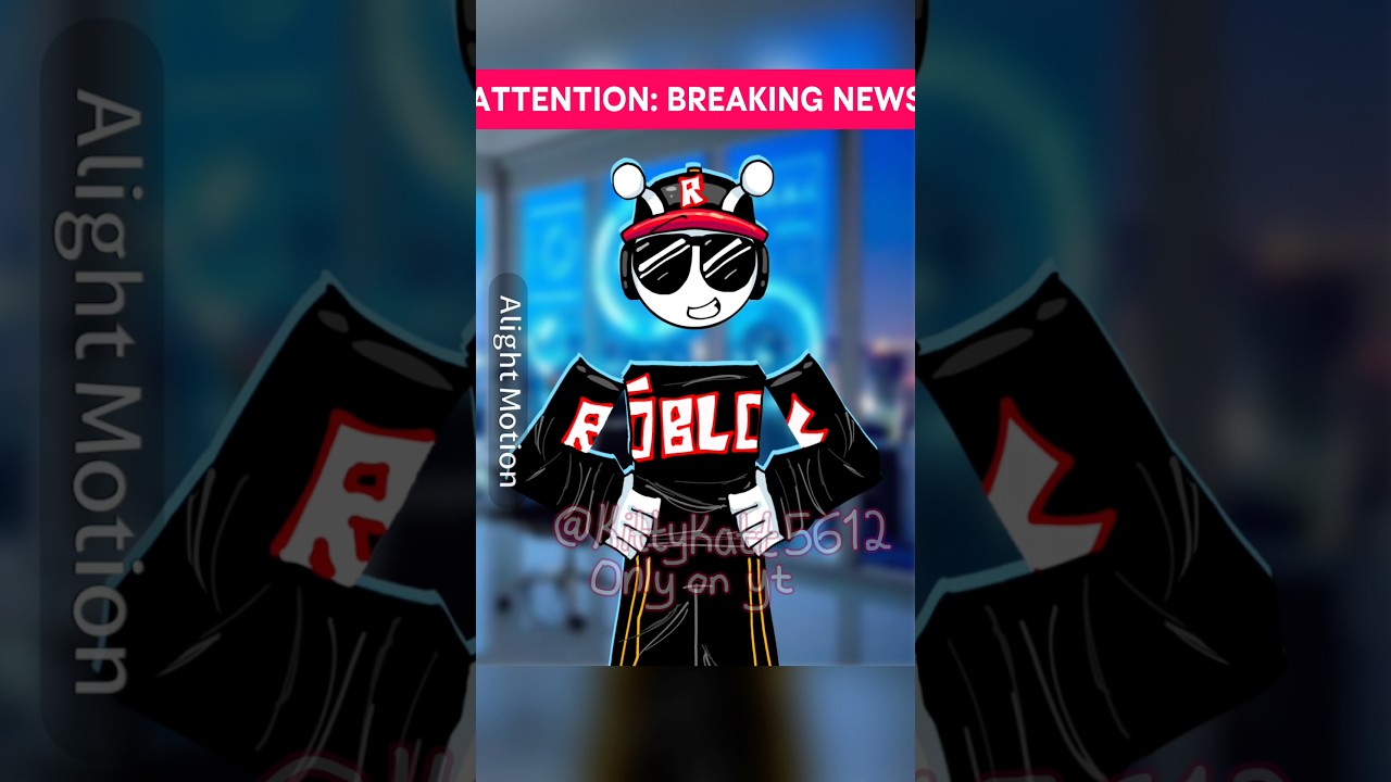 Внимание: Срочные новости! #анимация #roblox #art #рисунок #oc #shorts #alightmotion #видео #мило