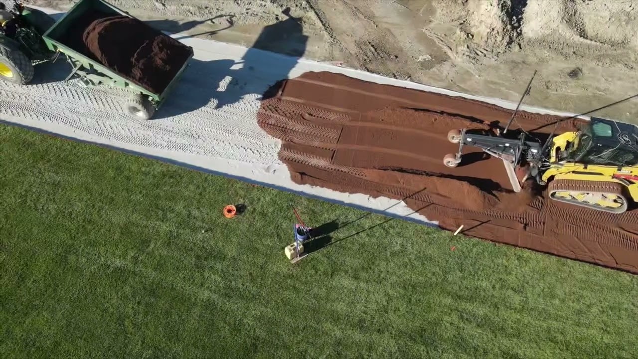 Baseball Warning Track Adjustment