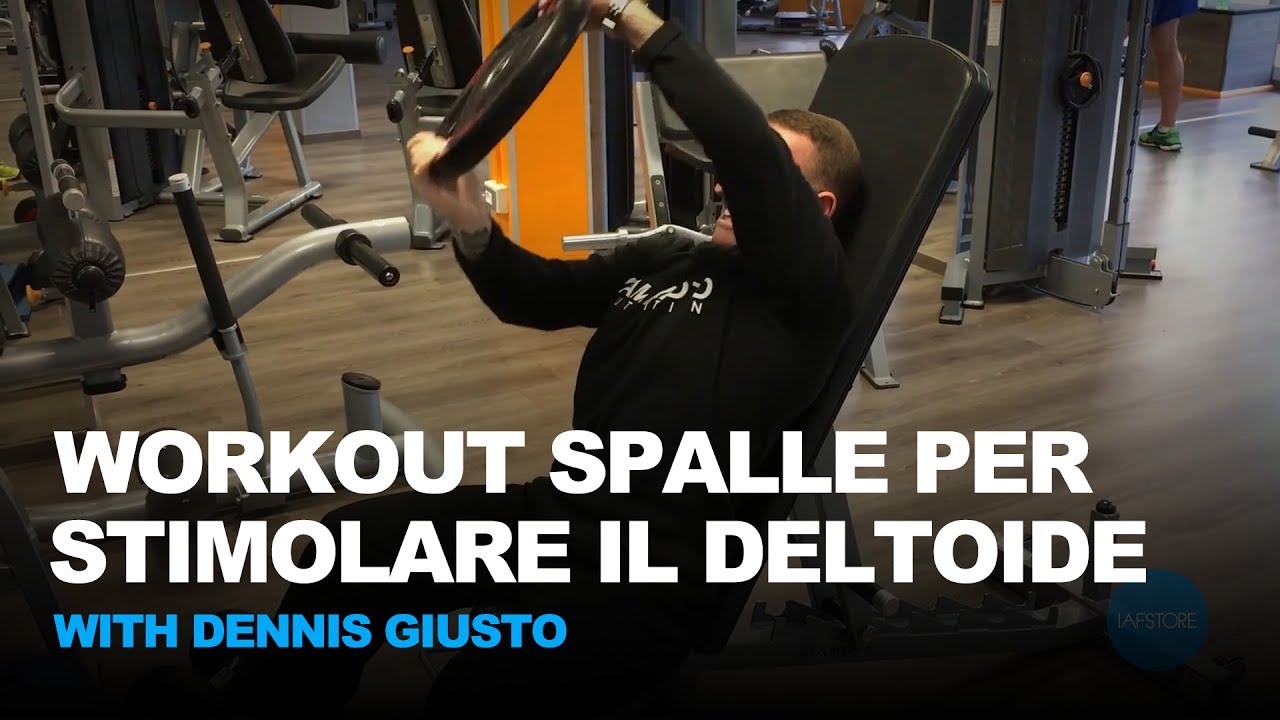 Aumenta la massa muscolare di spalle e pettorali