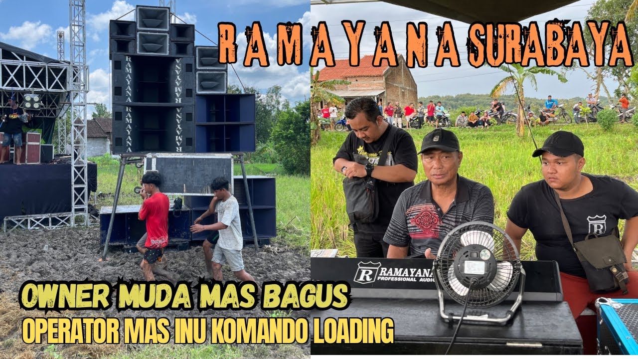 Loading sound dalam Ramayana Surabaya di pantau pusat