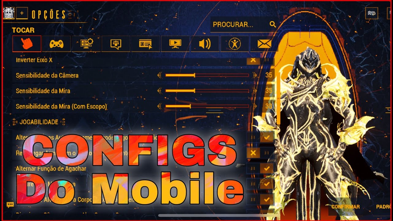 Dicas De CONFIGURAÇÕES Para Você FAZER no Warframe Mobile | iPhone 14