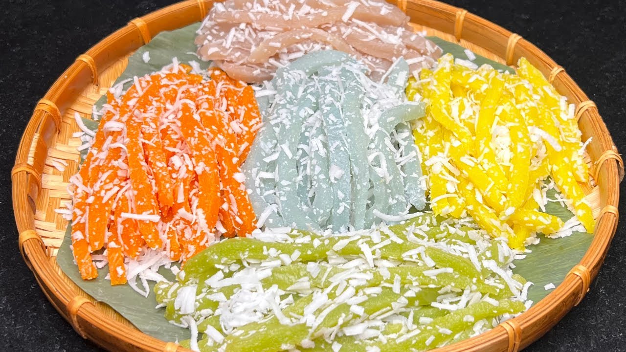 BÁNH TẰM KHOAI MÌ - Cách làm đơn giản, bánh mềm dẻo dai thật ngon - Mai Khôi.