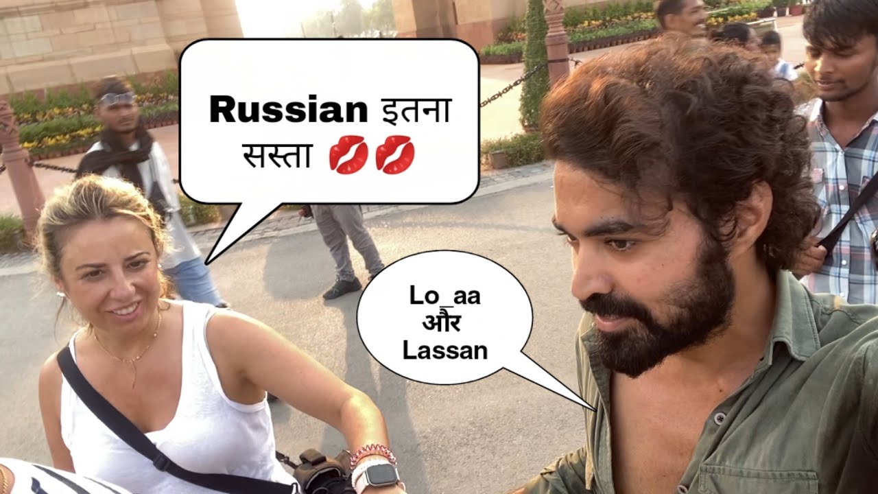 Russian proposed me at India Gate 😍| Propose too many girls | Prikshit Bhola Vlogs