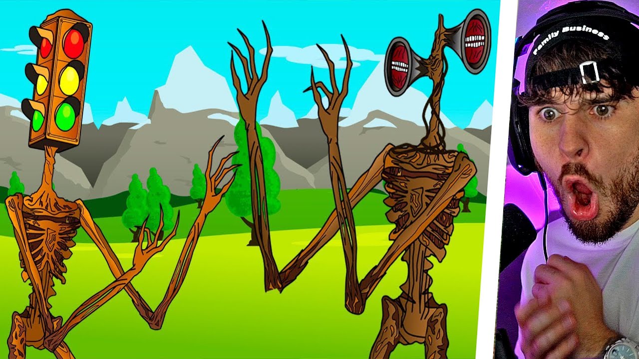 SIRENHEAD vs. AMPELKOPF ANIMATION! (wer gewinnt)