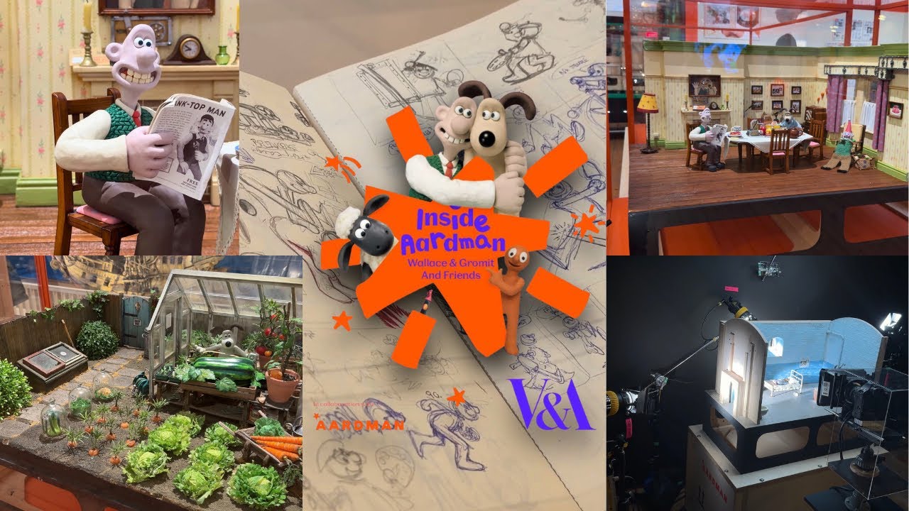 Wallace & Gromit at Young V&A – Inside Aardman Exhibition Highlights (London)