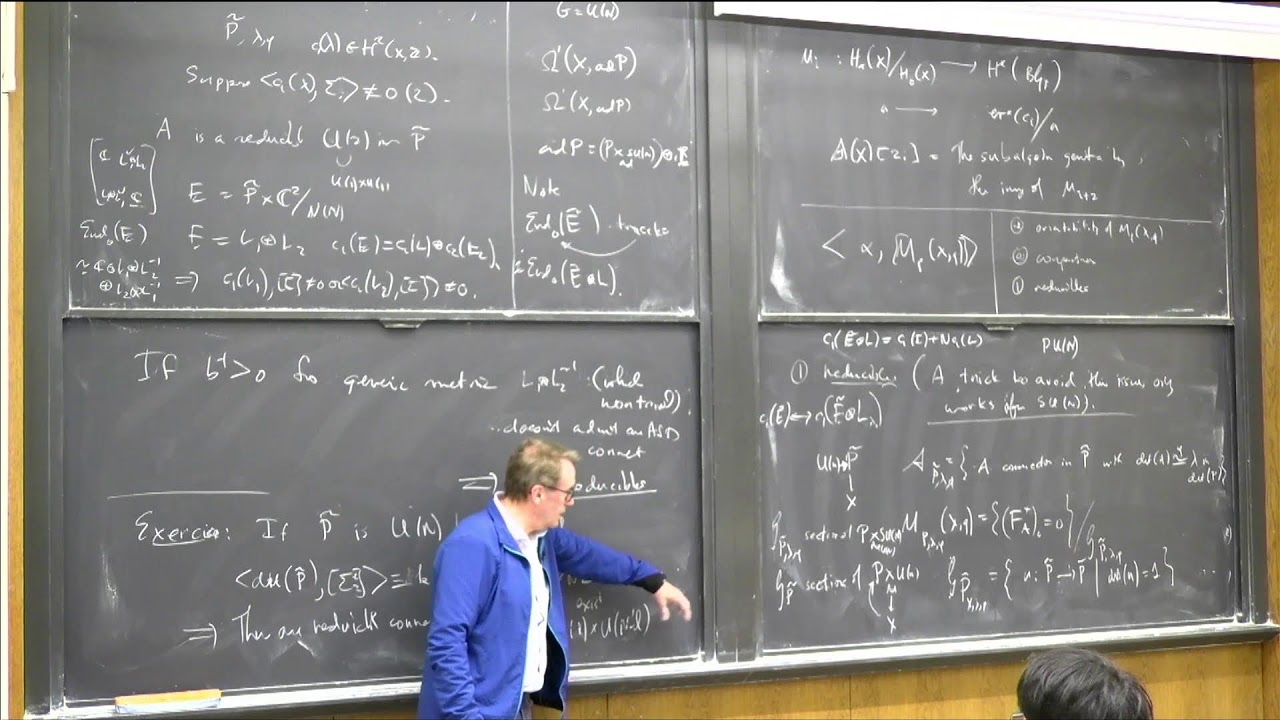 Tomasz Mrowka - Instanton homology for links and webs in 3-manifolds V