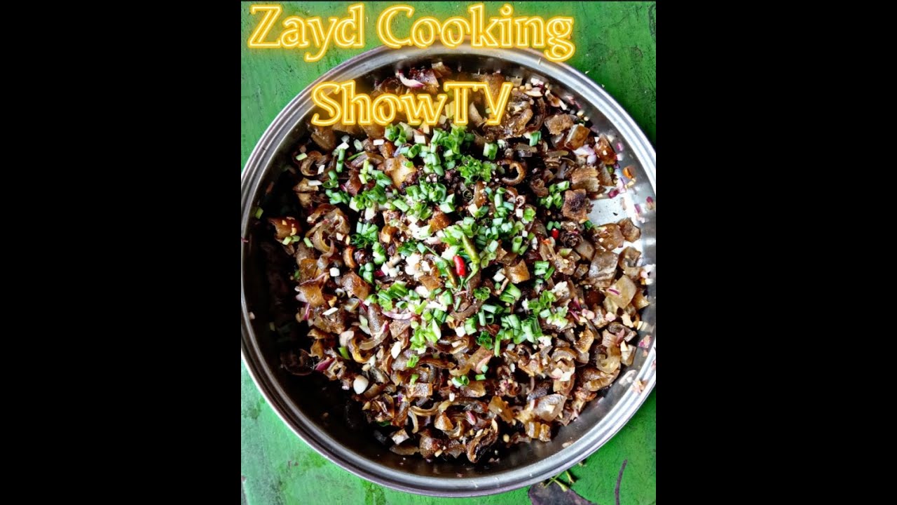 SPICY SISIG NA BALAT NG BAKA/ KOBLET SA KASIGURANIN (ULAM/PULUTAN)