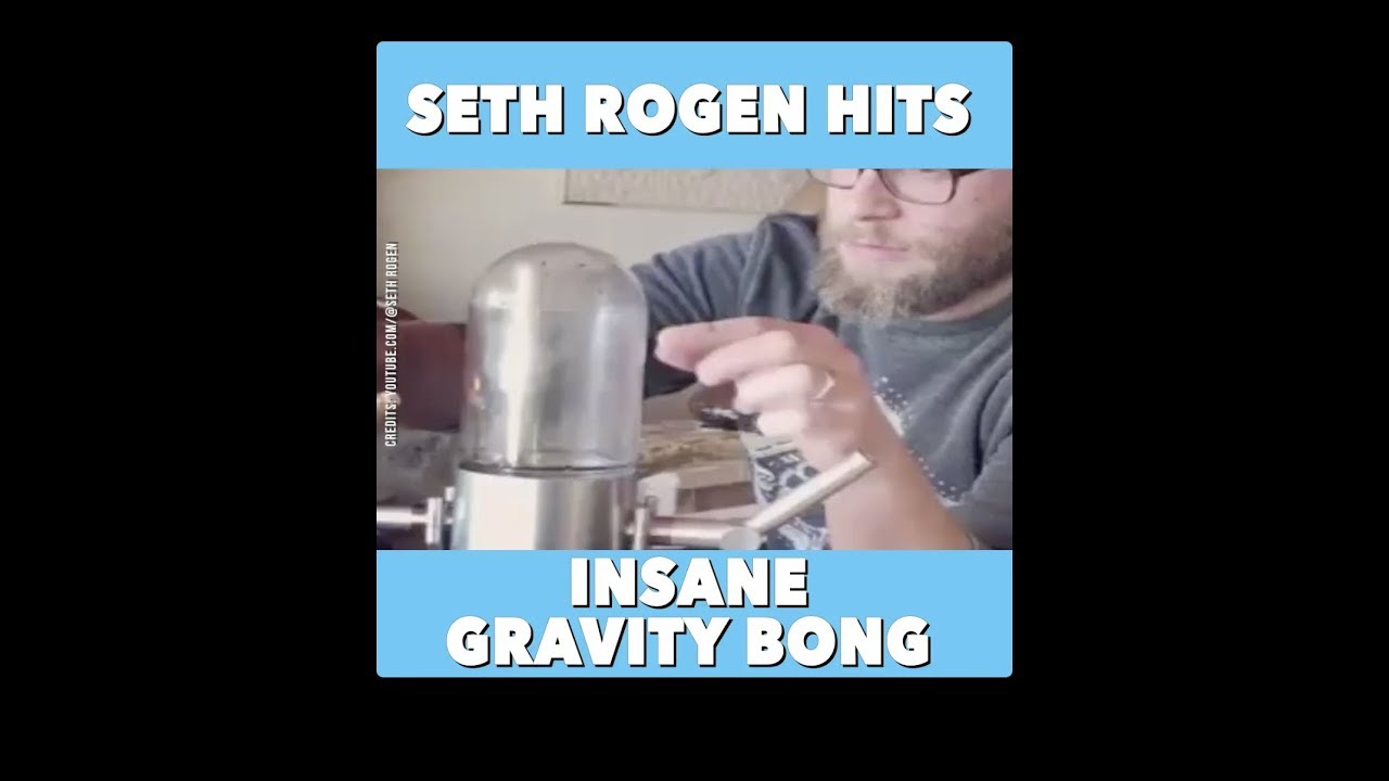 Seth Rogen Hits Insane Gravity Bong