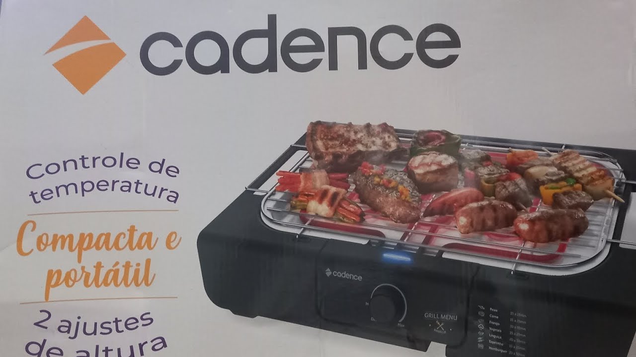 Churrasqueira Elétrica Cadence #churrasqueira #eletrica #home #fyp #foryou #unboxing #cadence 