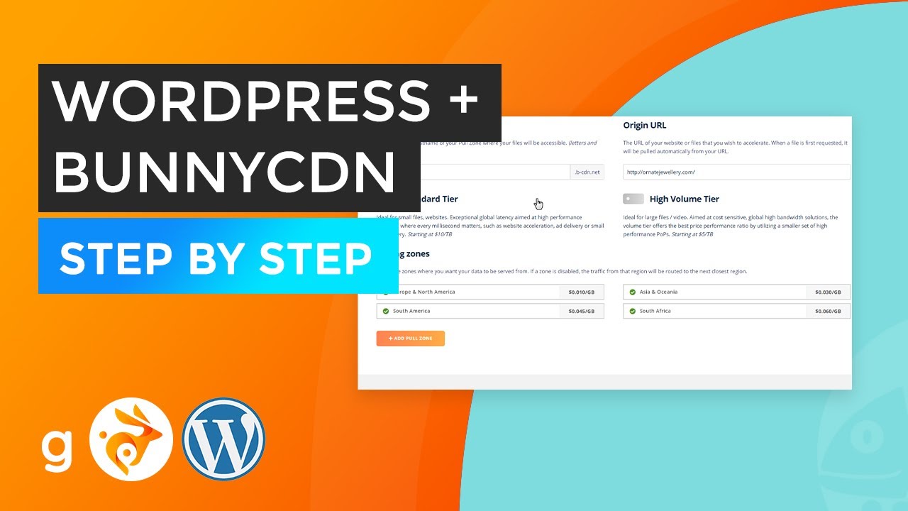 How to Integrate WordPress Website with BunnyCDN | Step by Step