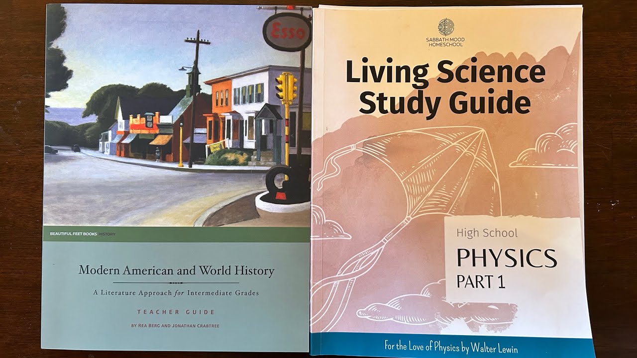 8th Grade Homeschool Unboxing: BF Modern American & World History and SM Physics Lab Supplies