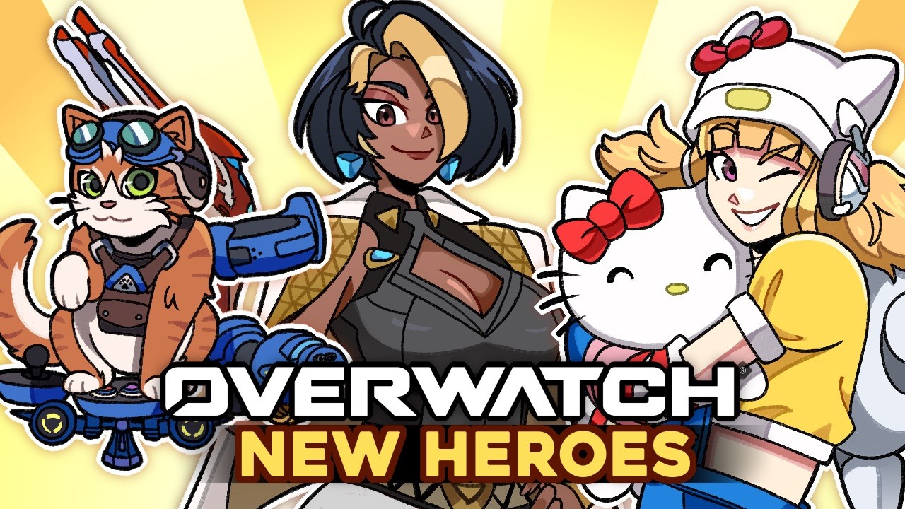 These NEW Overwatch Heroes are INSANE...