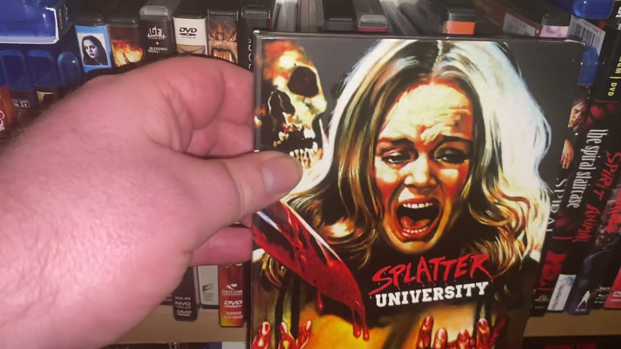 Horror Dvd and Bluray Collection shelf 16
