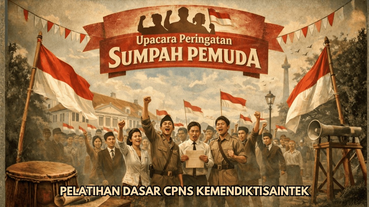 Upacara Sumpah Pemuda - Latsar CPNS