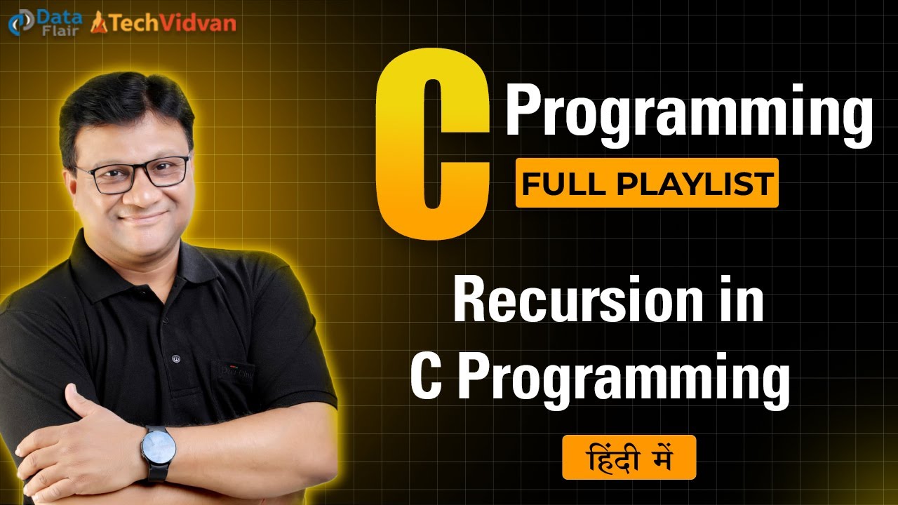 Recursion in C | What is Recursive Function | Introduction to Recursion [Hindi]