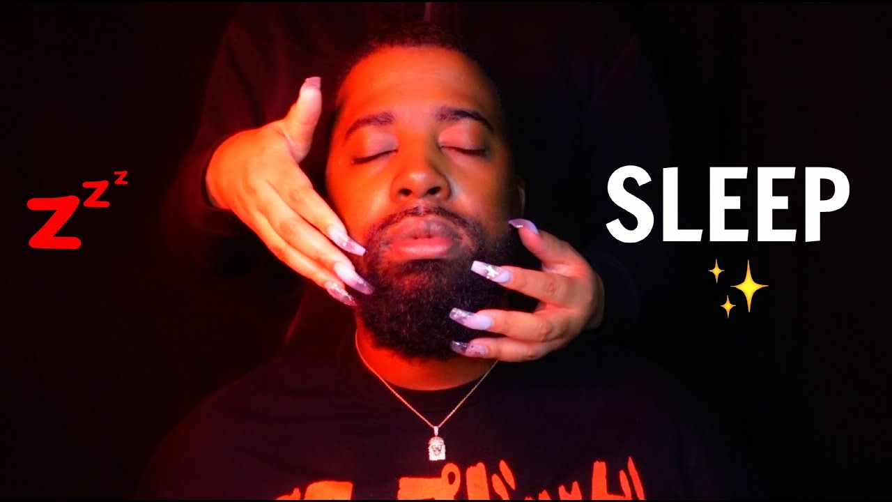 ASMR - Beard Care Personal Attention For Sleep💈 (Beard Scratching, Oil + more...) 💤