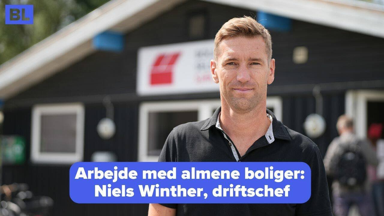 Arbejde med almene boliger: Niels Winther, driftchef i Boligselskabet Sj&aelig;lland