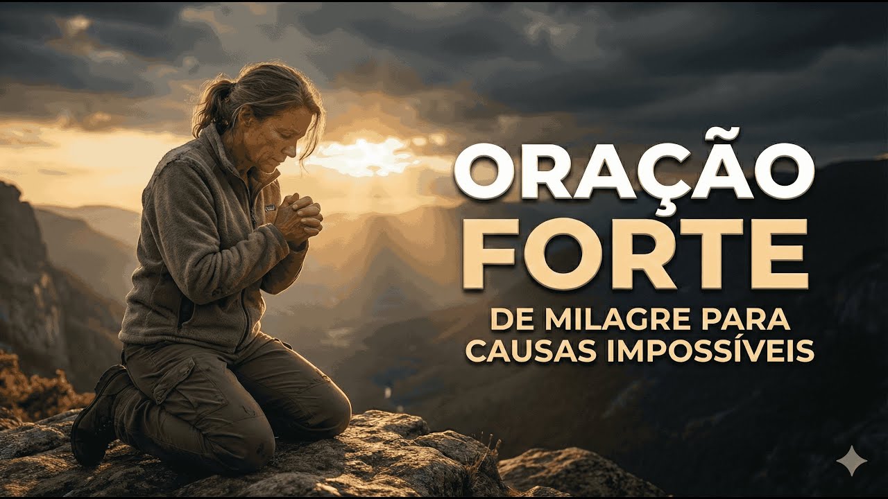 ORAÇÃO PODEROSA PARA RECEBER UM MILAGRE NO NOME DE JESUS