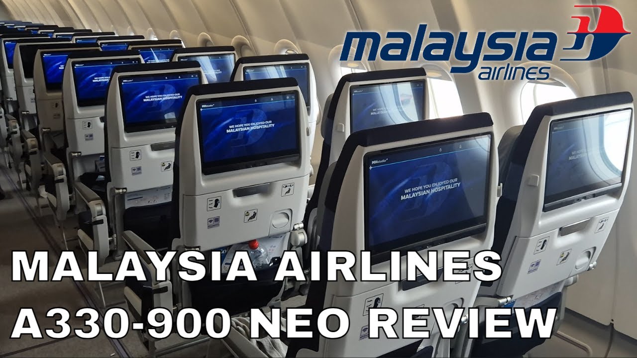 Обзор нового самолета A330-900 neo авиакомпании Malaysia Airlines в экономическом классе на рейсе...