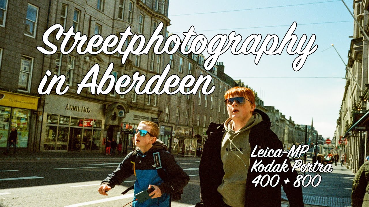 Streetphotography in Aberdeen 2024 | Leica MP + Kodak Portra 400 & 800