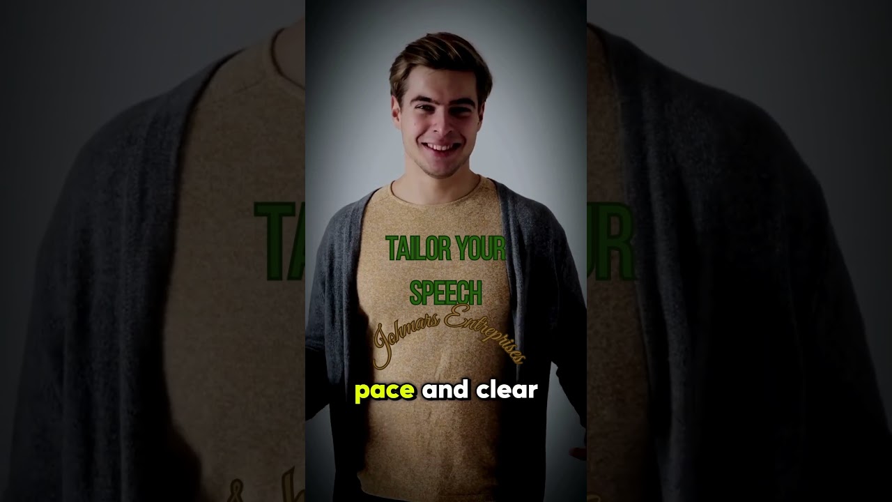 JE Tailor Your Speech