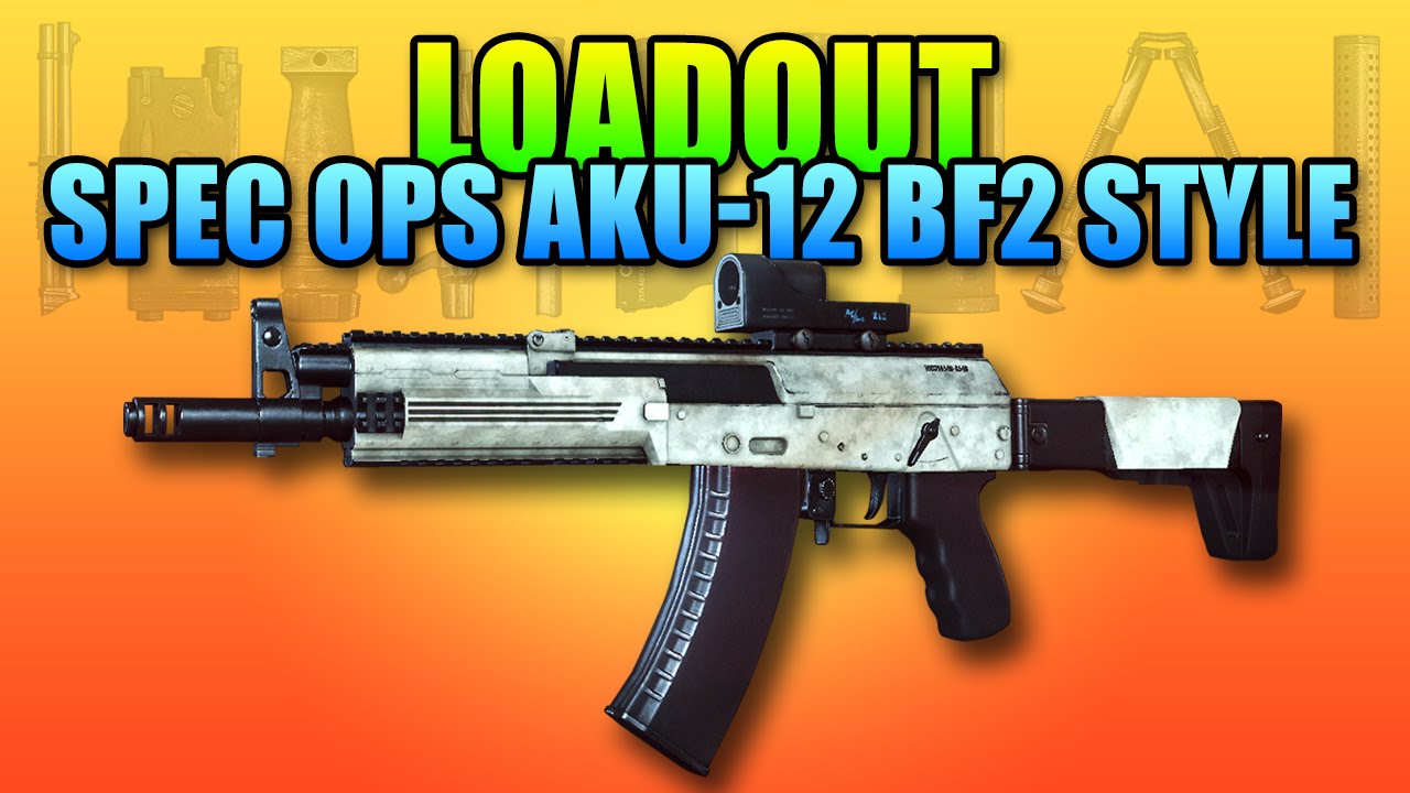 Loadout - Spec Ops AKU-12 Battlefield 2 Style | Battlefield 4 Carbine Gameplay