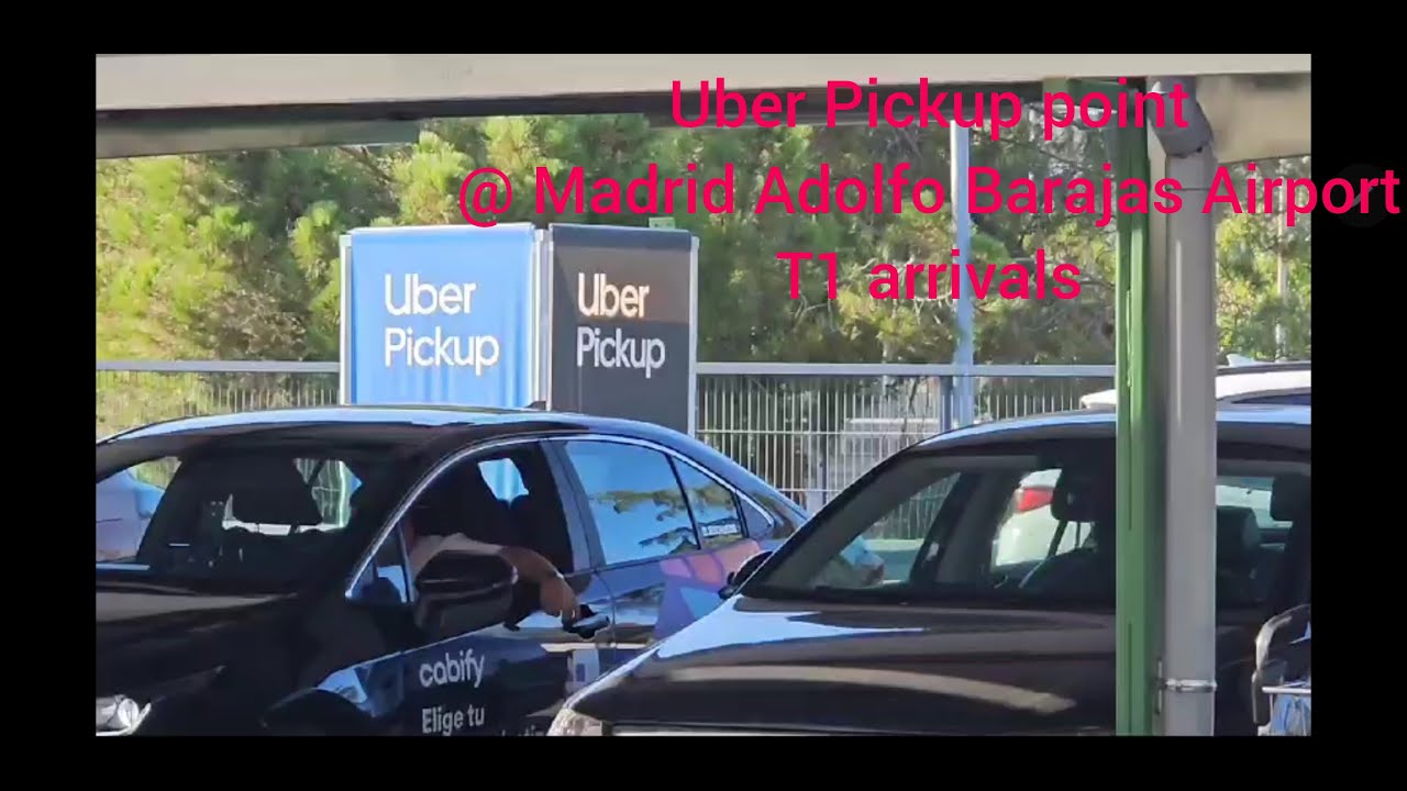 Spain, Madrid airport how to get cheap Taxi(ride)Uber!!!!