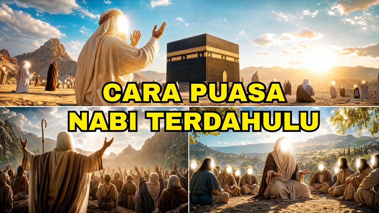 Cara Puasa Nabi Adam Hingga Nabi Muhammad
