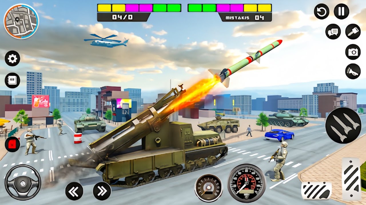 Rocket Attack Missile Truck 3d | Gameplay
