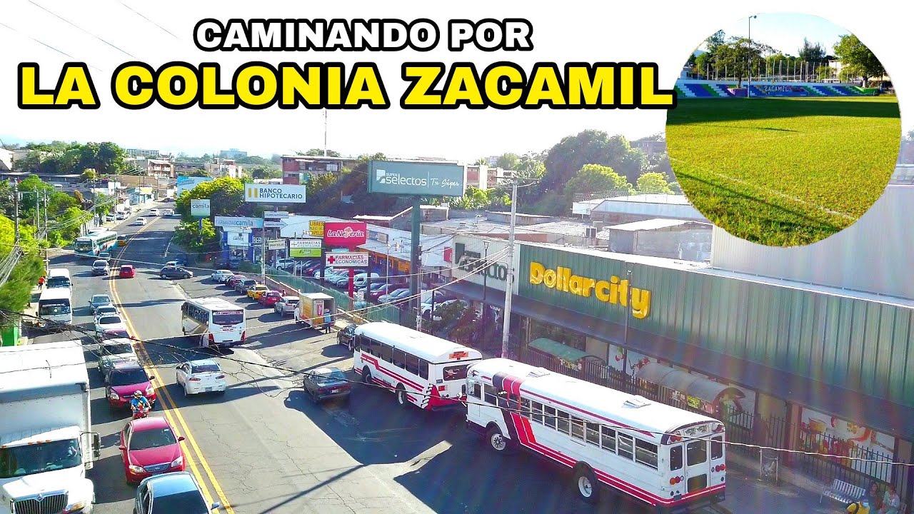 CAMINANDO POR LA COLONIA ZACAMIL.