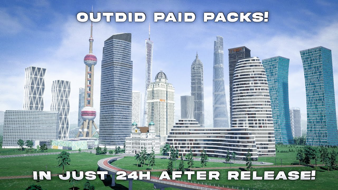 В Cities Skylines 2 появились ПЕРВЫЕ в истории 53 пользовательских объекта! 🤯