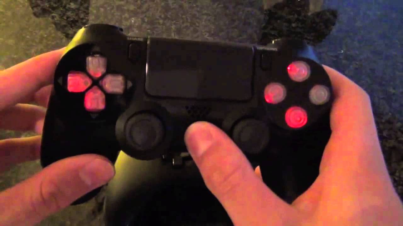 FIRST EVER LED MIDNIGHT PS4 CONTROLLERS + GIVEAWAY