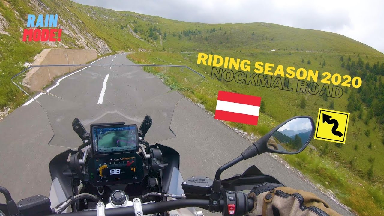 My riding season 2020 || Nockalm road || RAIN MODE ON || BMW R1250GS Adventure || #austria