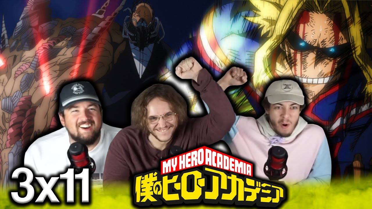 ALL-MIGHT'S BIGGEST MOMENT YET!!! | My Hero Academia 3x11 