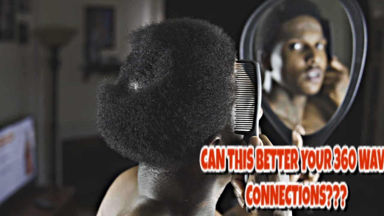 HOW TO COMB AGAINST YOUR 360 WAVE PATTERN TO BREAK FORKS & BETTER CONNECTIONS!!!