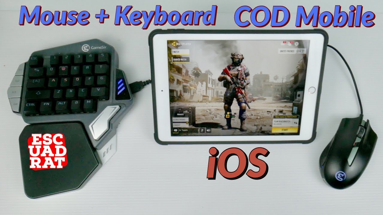 Setup Mouse Keyboard COD Mobile iOS indonesia, Gamesir Z1