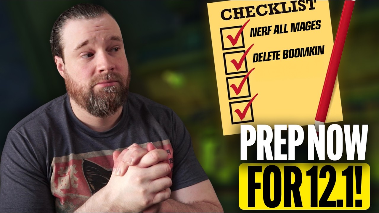 Do These 5 Things NOW To Prep For Patch 12.1!